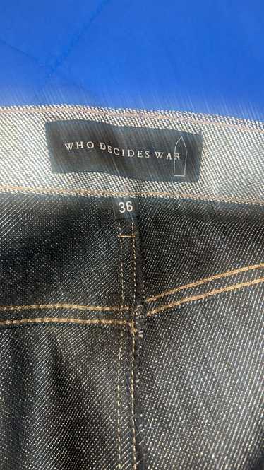 Who Decides War Who decides War denim