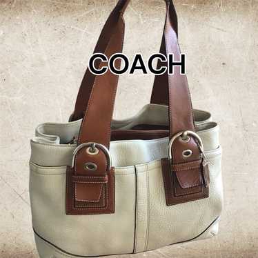 COACH Leather Shoulder Bag