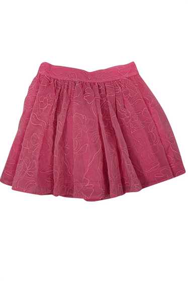 Aje - Pink Floral "Evangeline Cornelli" Mini Skirt