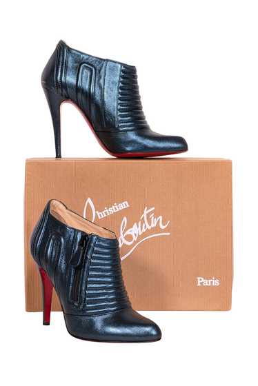 Christian Louboutin - Green Iridescent Leather "Si