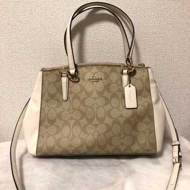 COACH 2-way Shoulder Bag Small Kristy Carryall