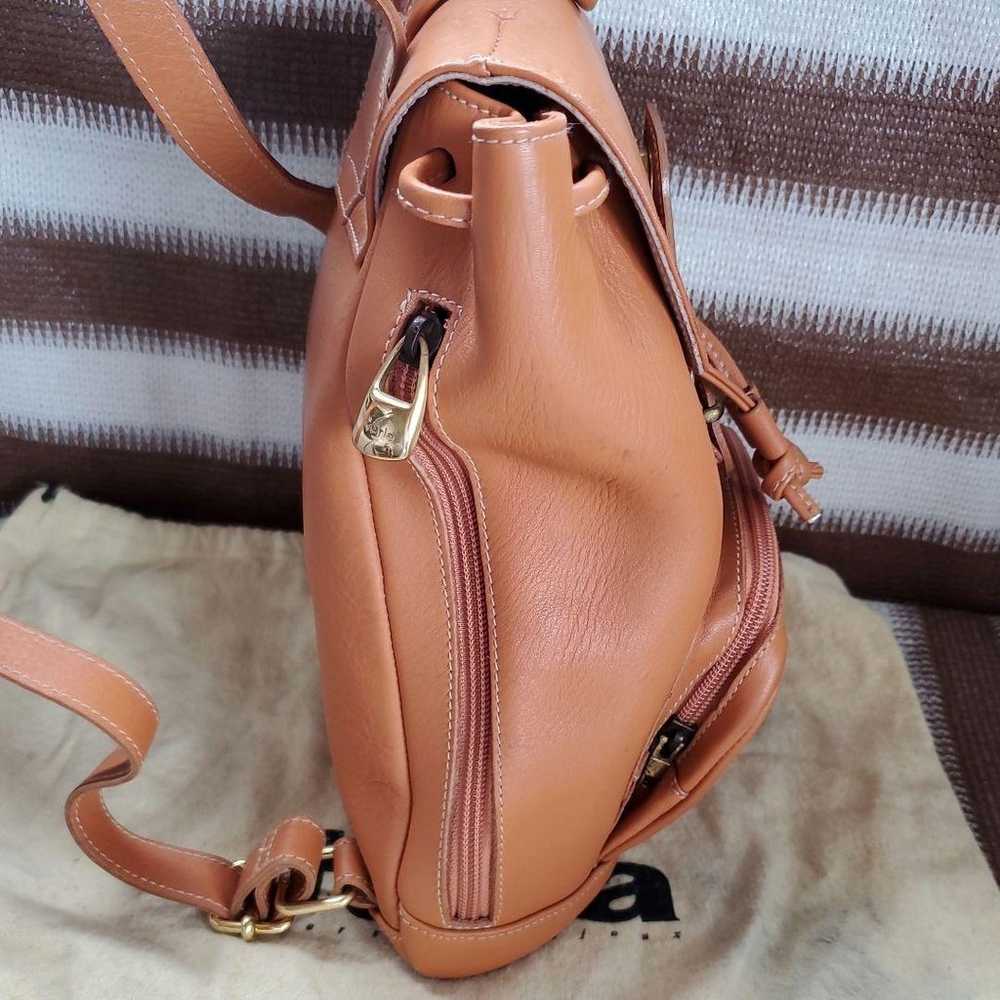 FURLA Leather Backpack Brown - image 2