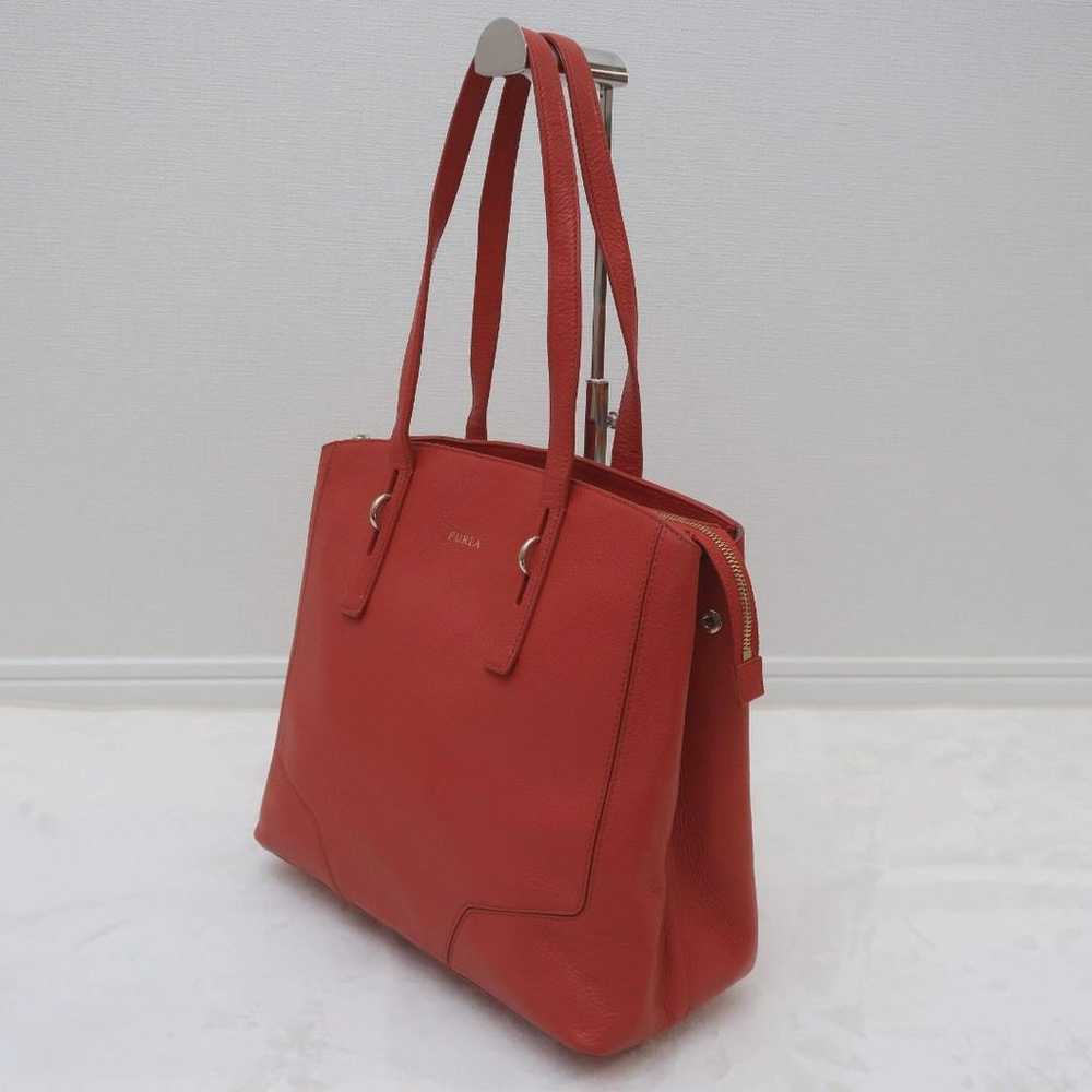 Excellent condition Furla Perla leather tote bag … - image 2