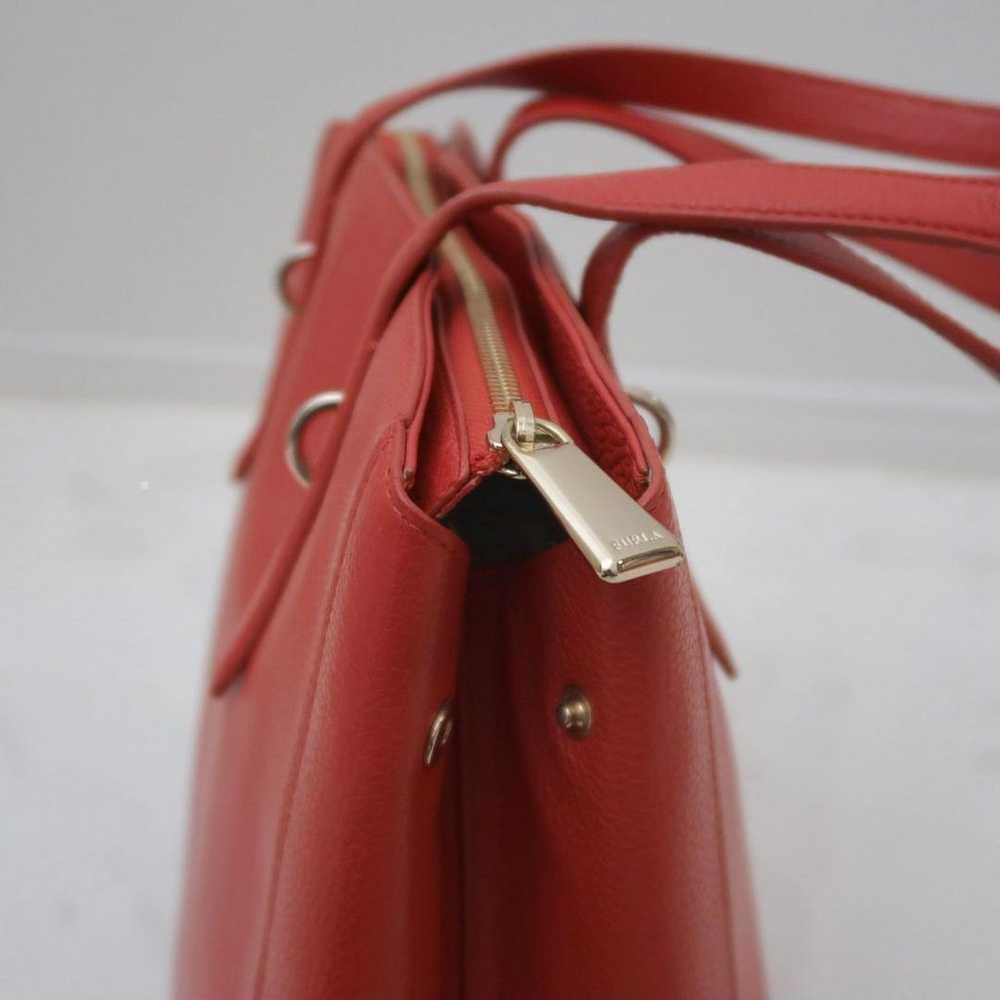 Excellent condition Furla Perla leather tote bag … - image 5