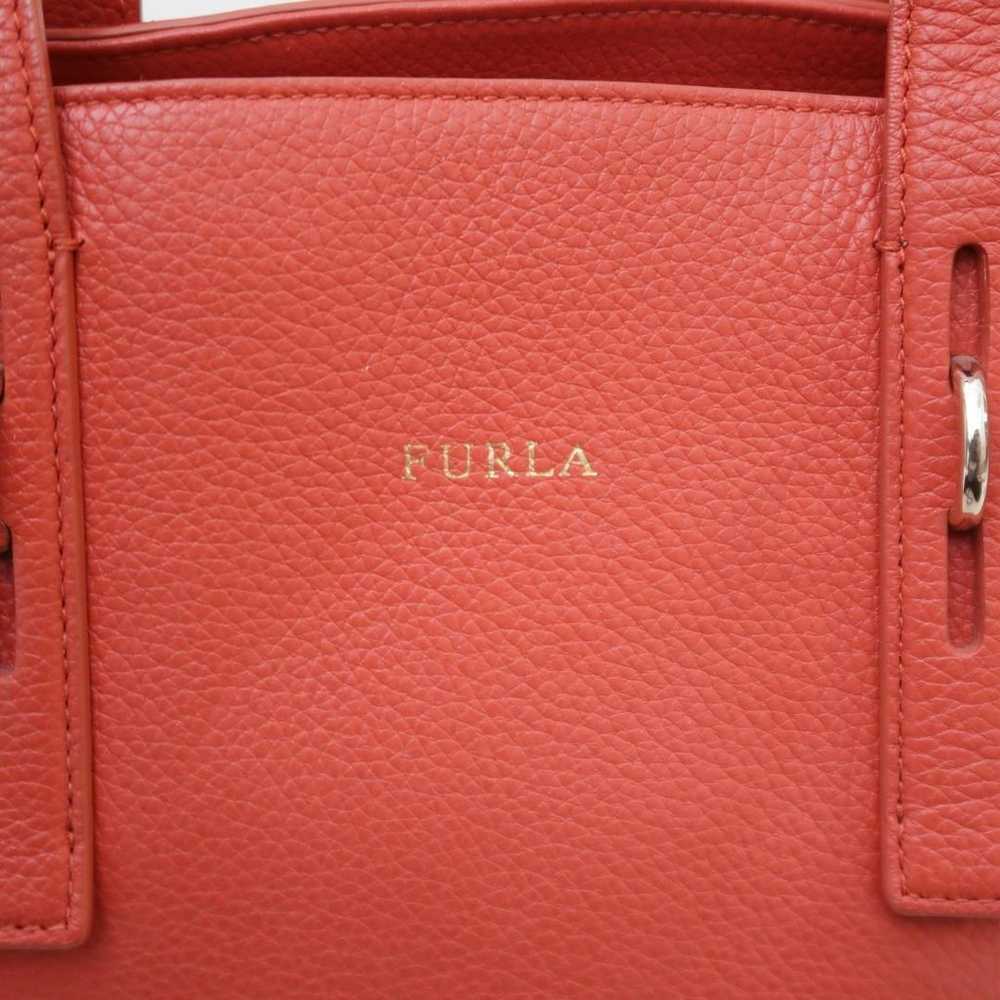 Excellent condition Furla Perla leather tote bag … - image 8