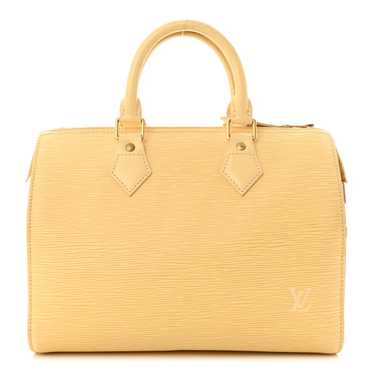 LOUIS VUITTON Epi Speedy 25 Vanilla