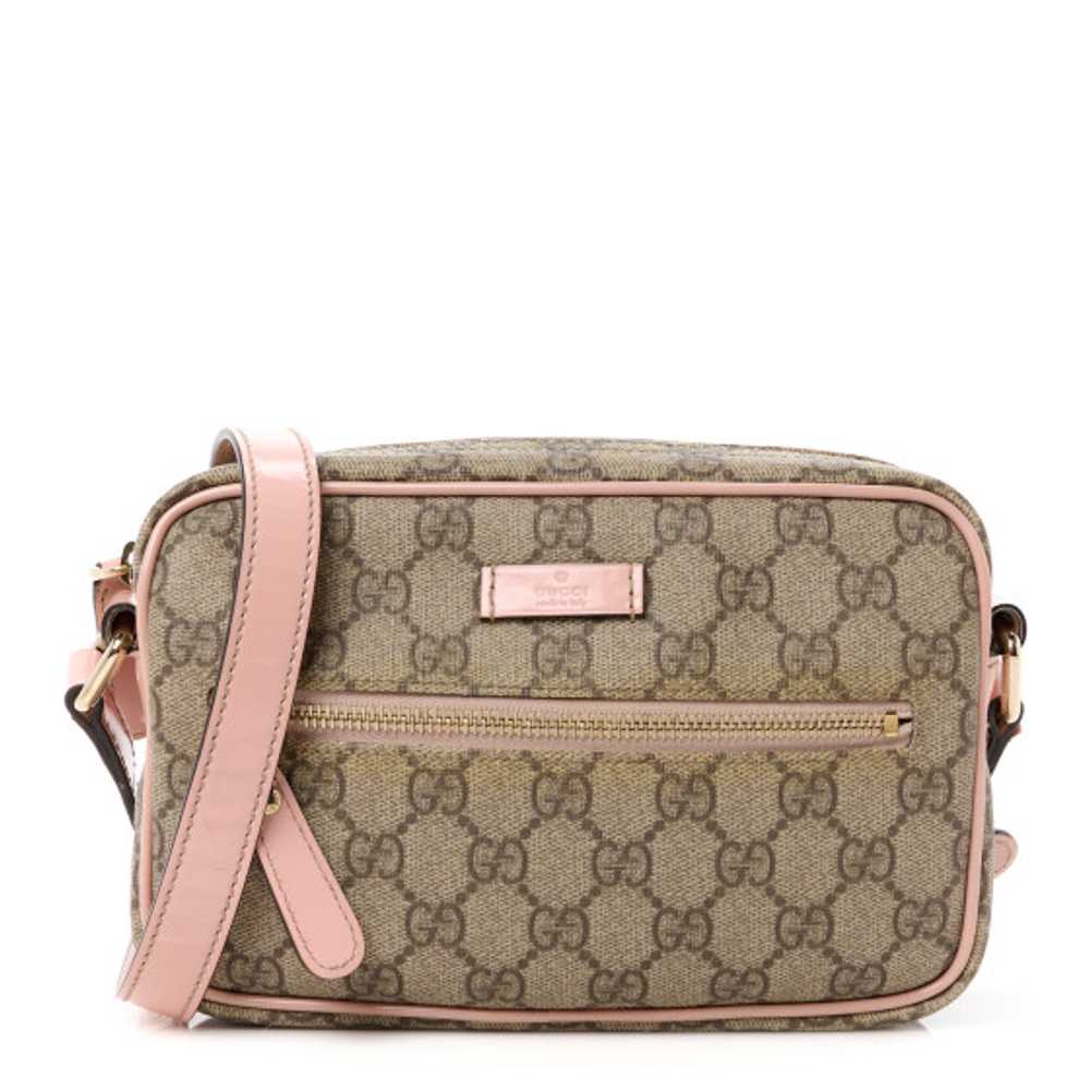 GUCCI GG Plus Monogram Small Shoulder Bag Pink - image 1