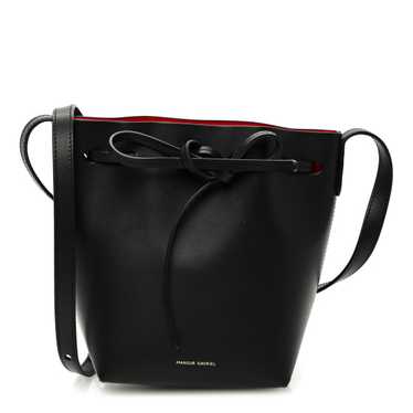 MANSUR GAVRIEL Calfskin Mini Mini Bucket Bag Black