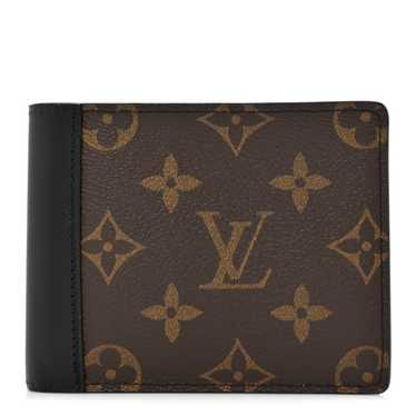 LOUIS VUITTON Monogram Macassar Multiple Wallet