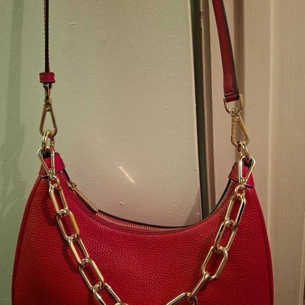 Michael kors Cora Large Zip Pouchette Chain Shoul… - image 1