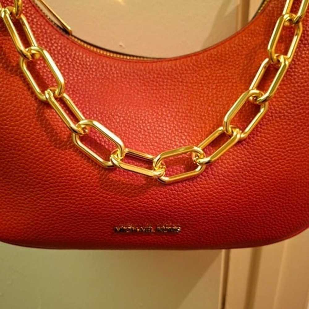 Michael kors Cora Large Zip Pouchette Chain Shoul… - image 2