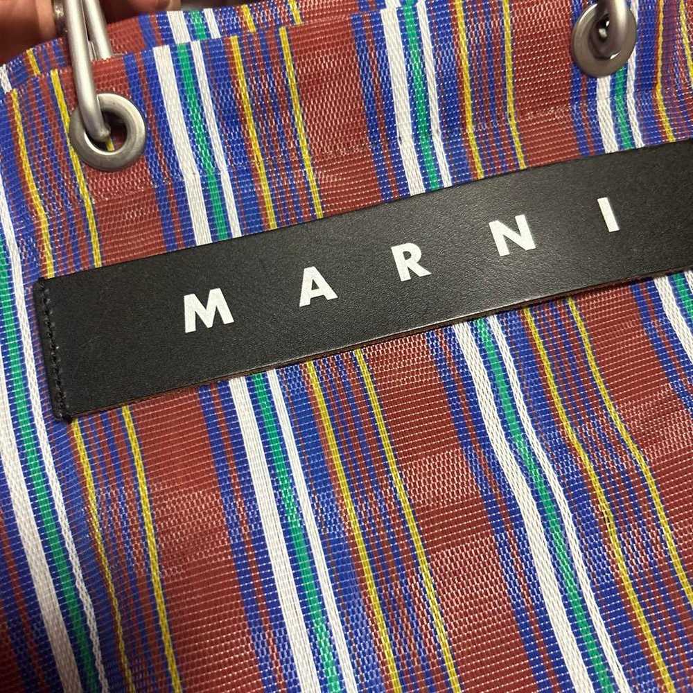 MARNI Stripe Tote Bag - image 4