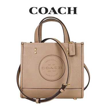 COACH Beige Leather Handbag