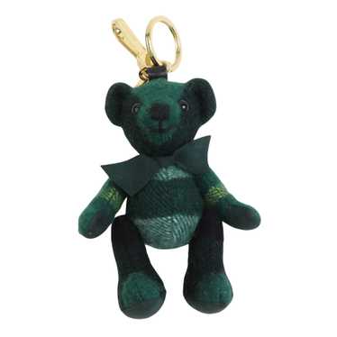 Rare outlet Burberry Bear Keychain Red Sequins