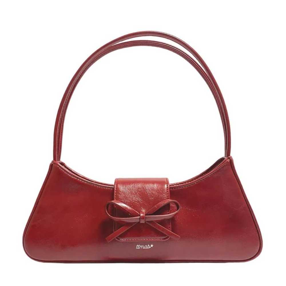 【TTMAB】Bow Small Baguette Bag - image 1