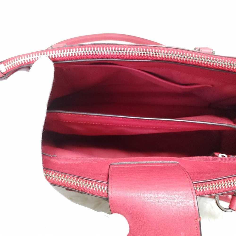 [COACH] Coach Handbag Canvas RED All-over Pattern… - image 8