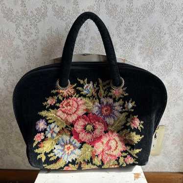 Feiler Floral Pattern Handbag