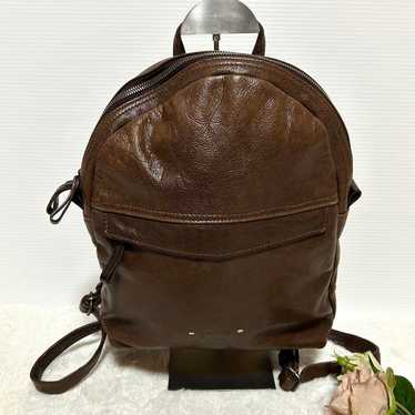 Genten Goat Nume Backpack Leather Brown Rare Item