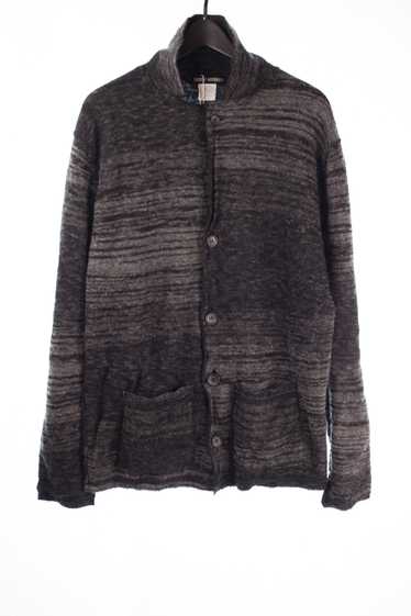 Mohair Blend Reversible Heavy Cardigan