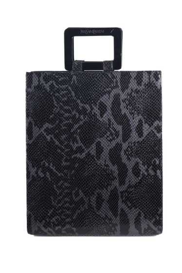 VTG YVES SAINT LAURENT PYTHON LEATHER BAG - image 1