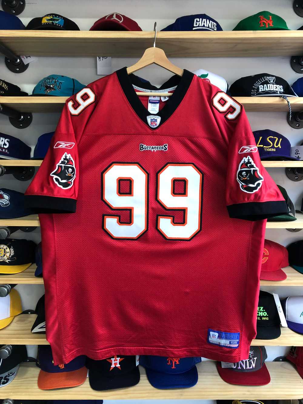 Vintage Reebok Tampa Bay Buccaneers Warren Sapp A… - image 1