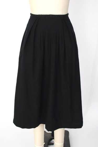 Toast Virgin Wool Midi Skirt