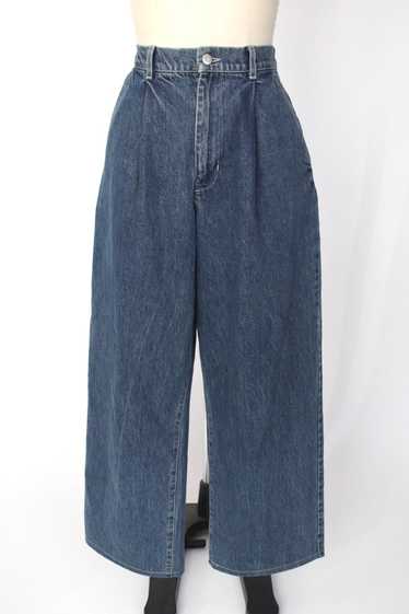 Shaina Mote Wide Leg Pleat Jeans