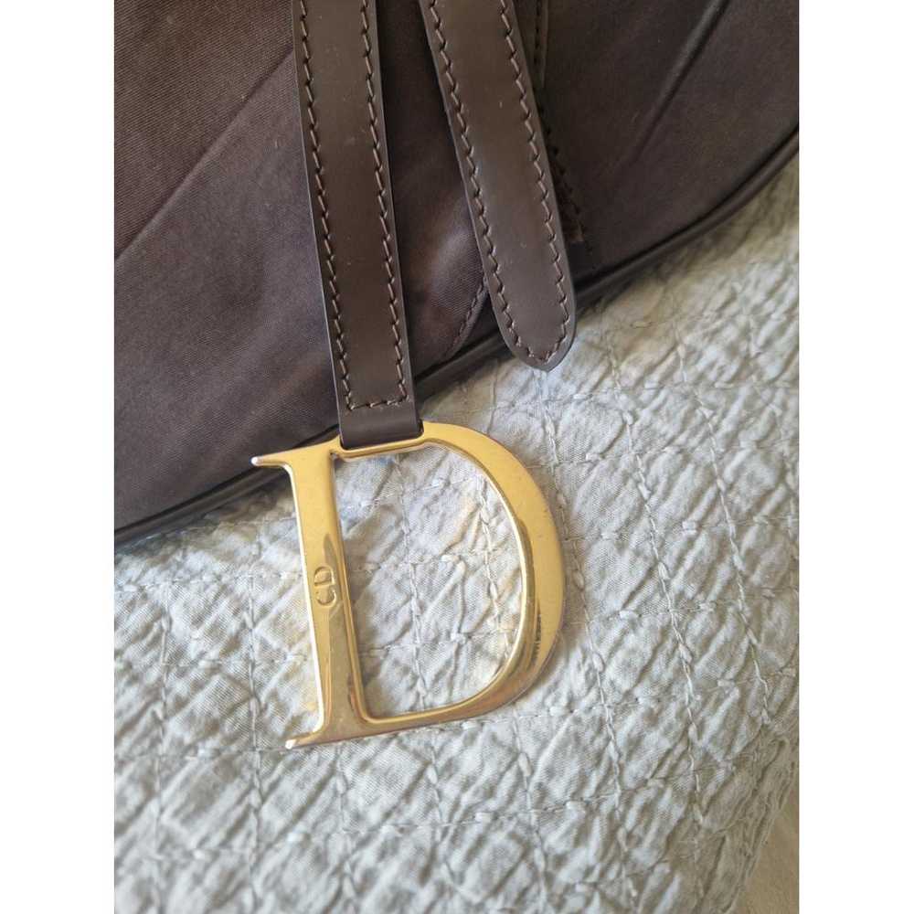 Dior Saddle Vintage cloth handbag - image 3