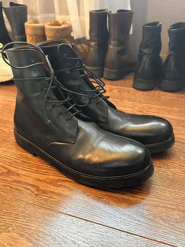 Marsell Marsell black zucca zeppa boots