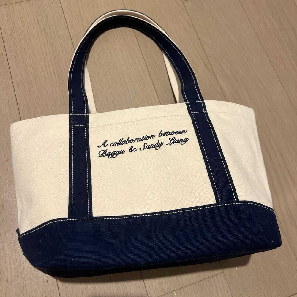 Sandy liang baggu canvas tote - image 1