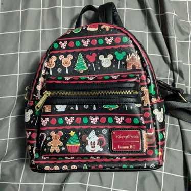 Disney christmas Loungefly backpack