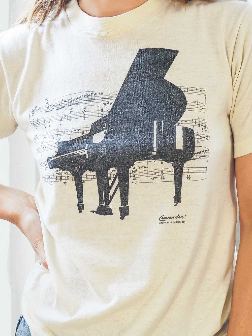 1981 Piano Tee - image 2