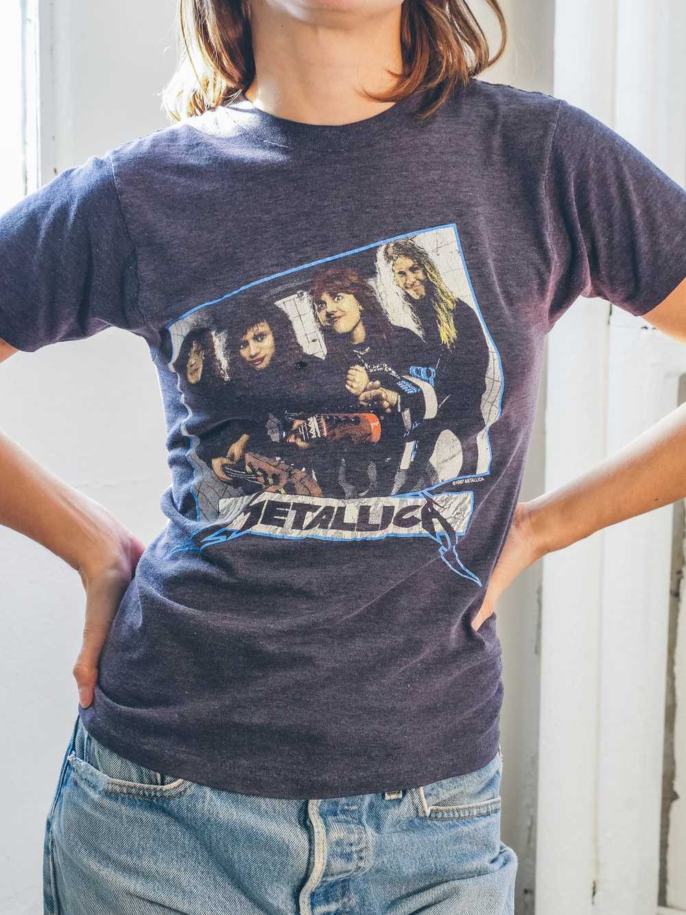 1987 Metallica Garage Days Tee - image 1