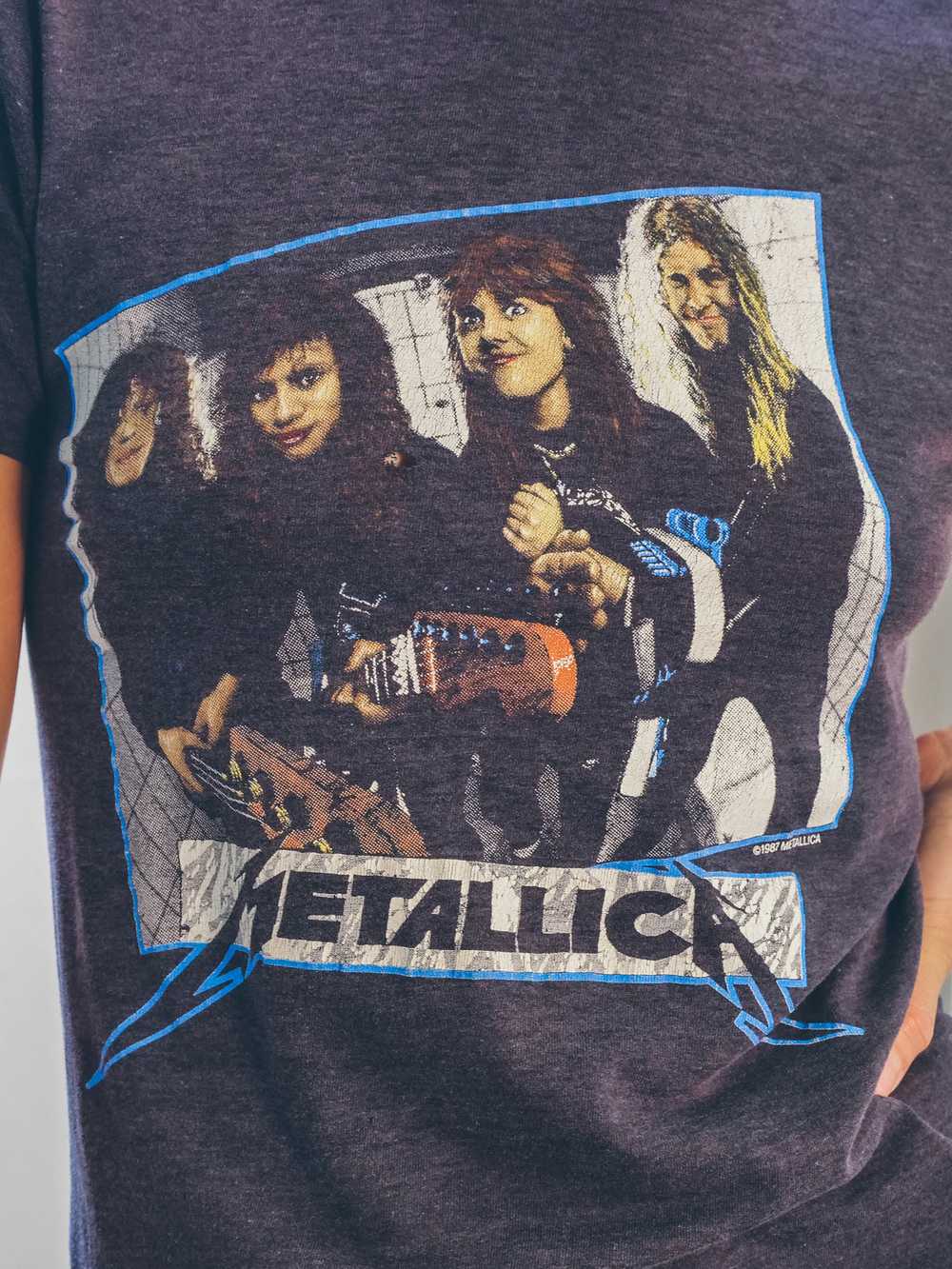 1987 Metallica Garage Days Tee - image 2