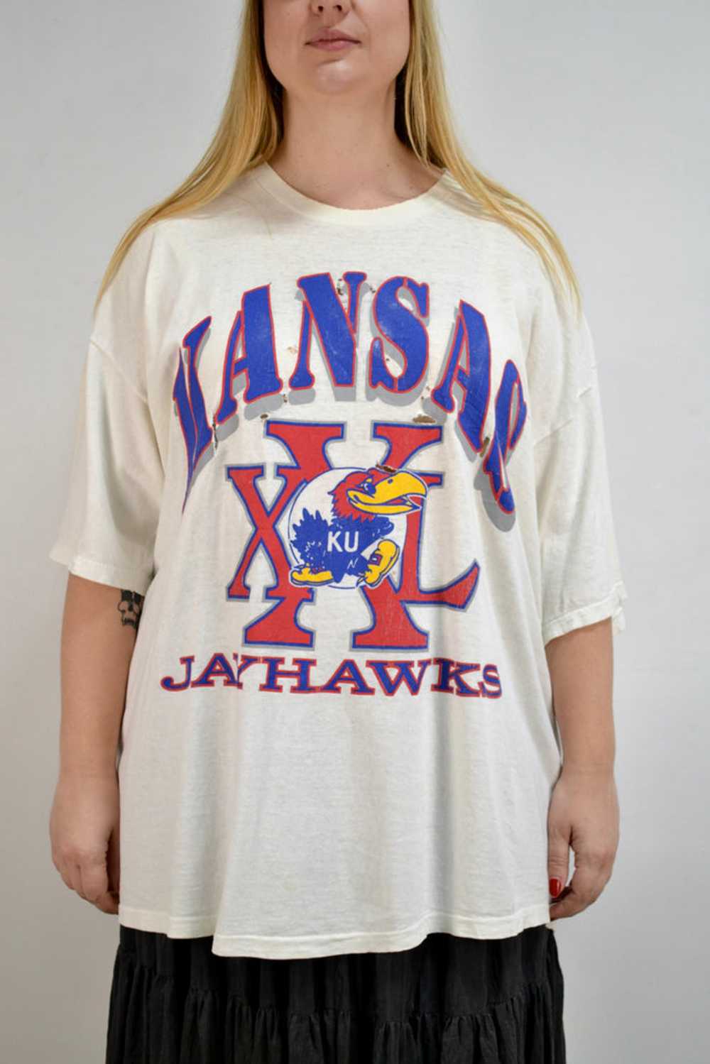 Vintage Kansas Jayhawks Tee - image 1