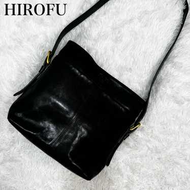 In excellent condition ✨ HIROFU logo-embossed lea… - image 1