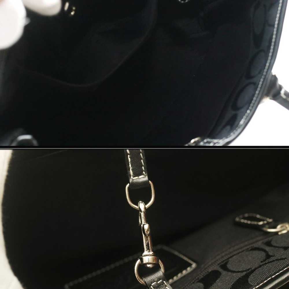 ◉Coach◉ Black / Signature / Handbag - image 4