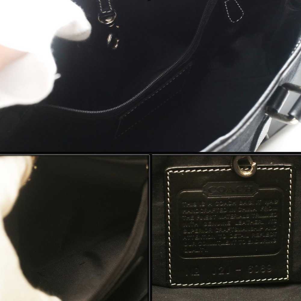 ◉Coach◉ Black / Signature / Handbag - image 6