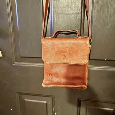 Vintage G H Bass leather crossbody