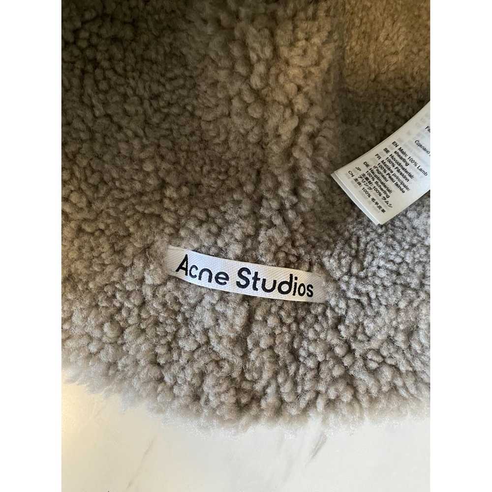 Acne Studios Shearling hat - image 3