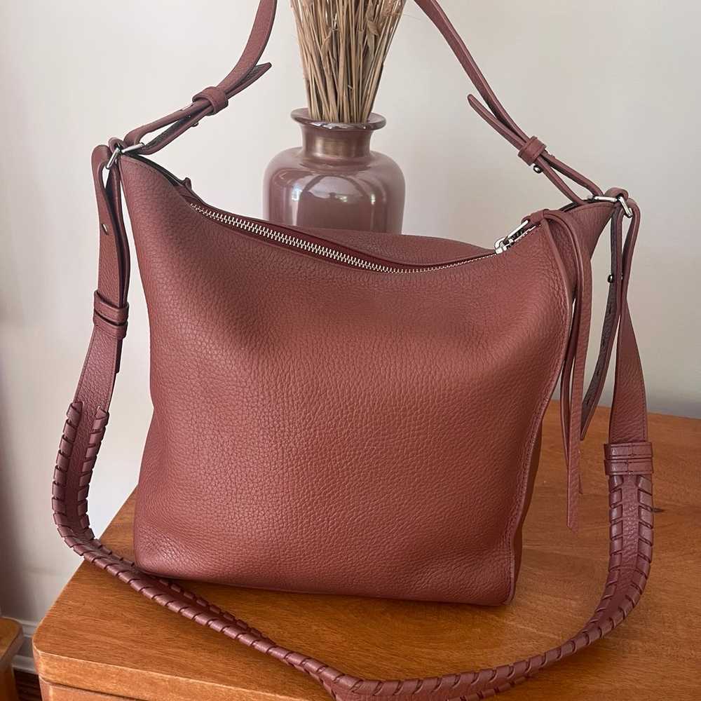 ALLSAINTS Kita Handbag - Rust Brown - image 7