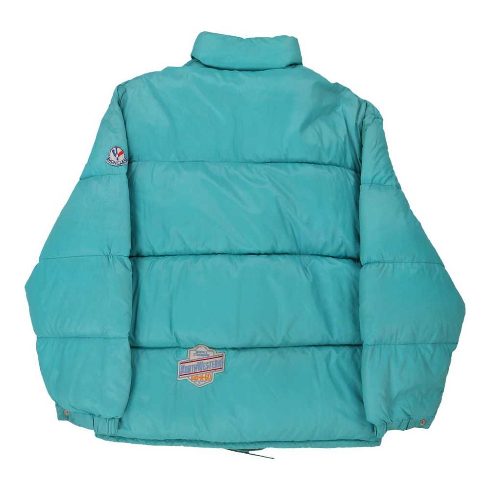 1980s Moncler Puffer - XL Blue Nylon - image 2