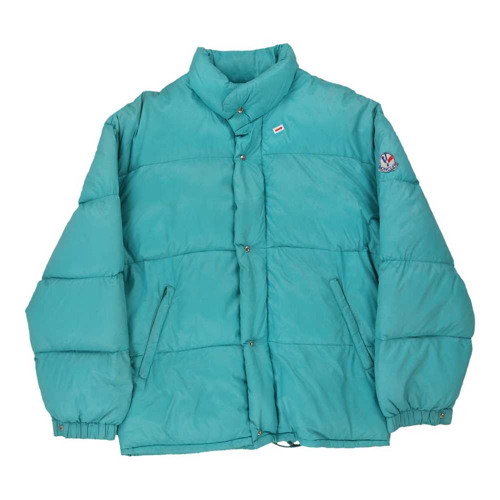 1980s Moncler Puffer - XL Blue Nylon - image 3