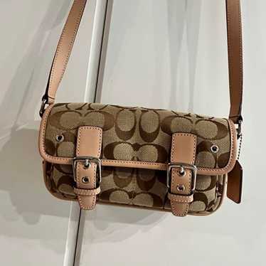 Coach Shoulder Bag Beige