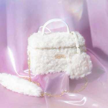 FURFUR Faux Fur Vanity Bag Off White - image 1