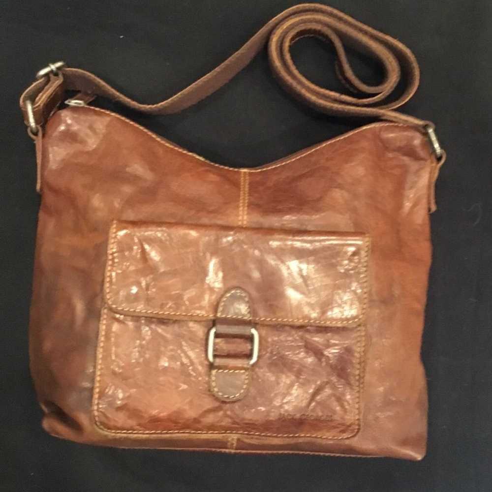 Vintage Jack Georges Leather crossbody bag - image 1