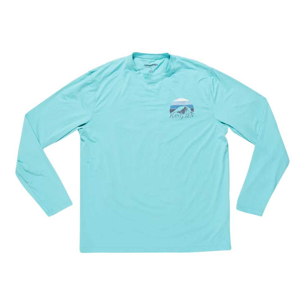 Hang Ten Tidal Long Sleeve Sun Tee - Men's - image 1