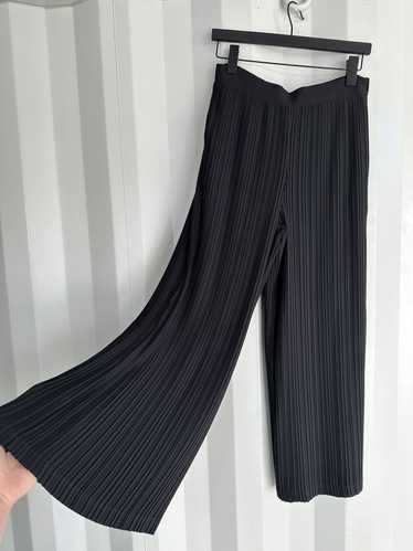 Helmut Lang Pleated Wide Leg Pants