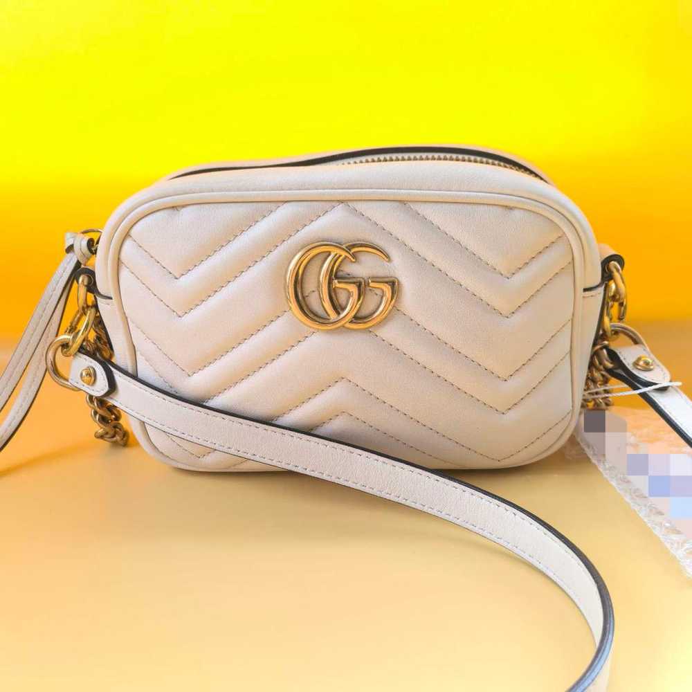 Gucci Gg Marmont Triple zip leather crossbody bag - image 2