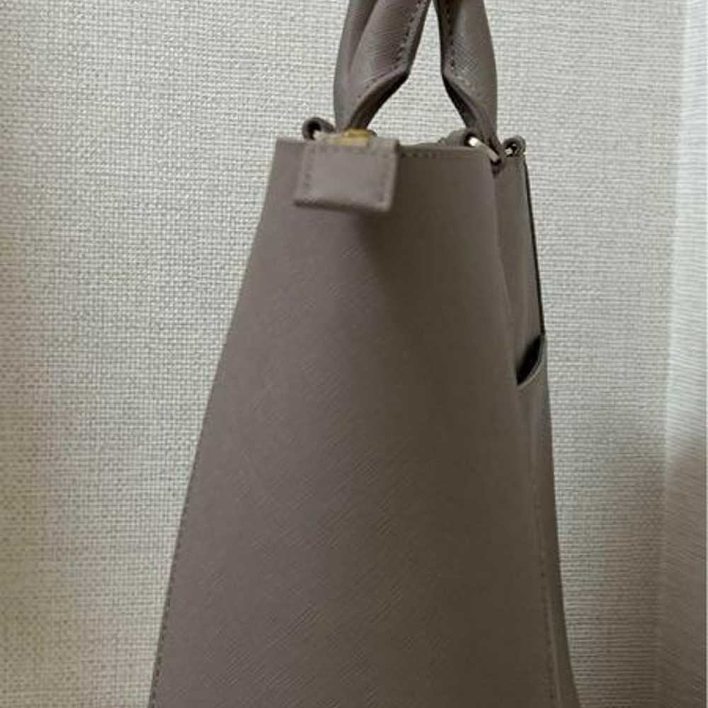 Agnes b. UAS01-03 Tote Bag Beige - image 5